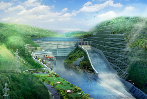 九江老挝南塔河1号水电站项目